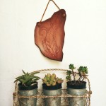 Hand Tooled Leather Wall Hanging