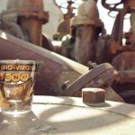 Vintage Reno Shot Glass